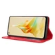 Чехол Deexe Retro Style для OPPO Reno8 T - Red - изображение 3