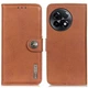 Чохол-книжка із застібкою KHAZNEH Wallet Cover для OnePlus 11R / Ace 2 - Brown - зображення 1