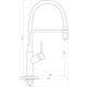 Смеситель для кухни Globus Lux DENVER Flex GDF-32-00-03 - изображение 5