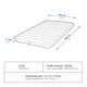 Надувной Матрас для Кемпинга QUECHUA (Двухместный 200 x 140 x 17 см) AIR COMFORT Зеленый - изображение 2
