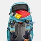 Женский Туристический Рюкзак для Трекинга FORCLAZ MT500 Air (45л + 10л) 65 x 35 x 30см с Дождевиком Голубой - изображение 8