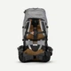 Туристический Рюкзак для Трекинга FORCLAZ MT900 Symbium (50л + 10л) 69 x 43 x 35см с Дождевиком Серый - изображение 4