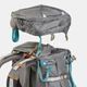 Женский Туристический Рюкзак для Трекинга FORCLAZ MT500 (55л + 10л) 70x35x35см с Дождевиком Серый - изображение 6