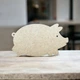Сервировочный набор из 4 подставок ковриков под тарелки, горячее 25*45 см Marble-pork-2204 бежевый - изображение 2