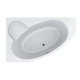 Ванна акриловая асимметричная LEONI 170х110 L + ноги + экран под ванну ( А0045131 ) - изображение 2