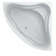 Ванна акриловая угловая MILANA 140x140 + ноги + экран под ванну ( А0045135 ) - изображение 2