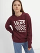 Свитшот женский Vans VN00055C4QU1 S Бордовый с принтом (196570482534) - изображение 1