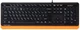 Клавіатура дротова A4Tech FK10 Black/Orange USB - изображение 1