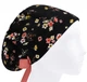 Медицинская шапочка женская HeadwearUniverse универсальная принт Букетики - изображение 1