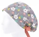 Медицинская шапочка женская HeadwearUniverse универсальная принт Цветочки разноцветные - изображение 3
