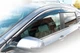 Ветровики с хром молдингом (4 шт, HIC) для Honda CRV 2017-2022 гг - изображение 1