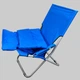 Складной синий мягкий стул POUF BLUE - изображение 8