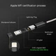 Усилитель звука, переходник, внешняя звуковая карта, ЦАП, DAC Jcally JM08L Lightning to 3,5 мм - изображение 2