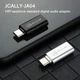 Підсилювач звуку, перехідник, зовнішня звукова карта, ЦАП, DAC Jcally JA04 Type C to 3,5 мм + PC адаптер - зображення 4