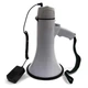 Громкоговоритель аккумуляторный для усиления звука 30 W мегафон рупор MEGAPHONE HW-20B Белый - изображение 7