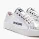 Trampki damskie skórzane Love Moschino JA15473G0EIF-0902 36 (22 cm) Srebrne (8054400664227) - obraz 4