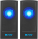 Zestaw głośników 2.0 Fury Skyray 5 W (RMS) USB Czarny (NFU-1309) - obraz 5