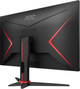 Monitor 27" AOC Q27G2E/BK -- 2K QHD VA / 8-bitowy / sRGB 99% / 155 Hz / Adaptive-Sync / AMD FreeSync Premium - obraz 10