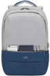 Plecak na laptopa RIVACASE Prater 7567 17.3" Grey/Dark Blue (7567 (Grey/Dark Blue)) - obraz 2