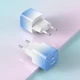 Адаптер сетевой HOCO single port charger C101A Type-C PD 3A 20W blue - изображение 2