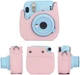 Камера моментальной печати Fujifilm Instax Mini 11 Blush Pink / Чехол розовый / Фотобумагой на 20 снимков - изображение 9