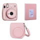 Камера моментальной печати Fujifilm Instax Mini 11 Blush Pink / Чехол розовый / Фотоальбом розовый на 64 снимка - изображение 1