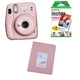 Камера моментальной печати Fujifilm Instax Mini 11 Blush Pink / Фотобумагой на 20 снимков / Фотоальбом розовый на 64 снимка - зображення 1