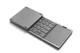 Бездротова клавіатура з тачпадом складана VHG B089 Foldable Bluetooth Keyboard Black - зображення 3