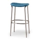 Барний табурет SCAB Design Trick Pop 2538 h77 Glossy Nickel Blue - зображення 2