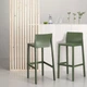 Барний стілець SCAB Design Kate 2344 Olive Green - изображение 4