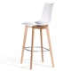 Барний стілець SCAB Design Zebra Natural Antishock 2810 White - зображення 1