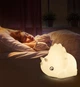 Дитячий силіконовий LED нічник милий динозавр dinosaur Losso. RGB світлодіодний світильник 7-колірний режим LJC-150 Sleep Lamp на акумуляторі - зображення 8