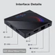 H96 MAX H616 4/32GB 6K Android 10 Смарт ТВ-приставка з Bluetooth і WIFI 2,4/5 ГГц - зображення 5