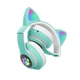 Наушники Bluetooth TUCCI STN28 Mint green c ушками - изображение 3