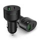 Автомобильное зарядное устройство для телефона, смартфона, планшета Tronsmart C2PTU USB Quick Charge 3.0 + Type-C VoltIQ 33W - изображение 1