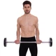 Штанга фиксированная прямая Zelart Urethane Barbell TA-2689 20 кг Зелено-черный (58363124) - изображение 6