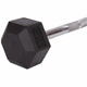 Штанга фиксированная изогнутая резиновая Rubber Hexagon Barbell 15кг Zelart (гриф l-95см) (TA-6231-15) - изображение 3