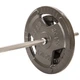 Штанга прямая со стальными блинами Zelart Shuang Cai Sports TA-1139-83RSTAL 83 кг Черный (58363126) - изображение 4