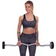 Штанга фиксированная изогнутая Zelart Urethane Barbell TA-2690 15 кг Зелено-черный (58363127) - изображение 5