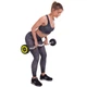 Штанга фиксированная изогнутая Zelart Urethane Barbell TA-2690 15 кг Зелено-черный (58363127) - изображение 8