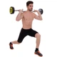 Штанга фиксированная изогнутая Zelart Urethane Barbell TA-2690 30 кг Зелено-черный (58363127) - изображение 8