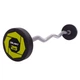 Штанга фиксированная изогнутая Zelart Urethane Barbell TA-2690 25 кг Зелено-черный (58363127) - изображение 1