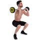 Штанга фиксированная изогнутая Zelart Urethane Barbell TA-2690 25 кг Зелено-черный (58363127) - изображение 8