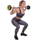 Штанга фиксированная прямая Zelart Urethane Barbell TA-2689 15 кг Зелено-черный (58363124) - изображение 9