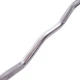 Штанга фиксированная изогнутая Zelart Urethane Barbell TA-2690 35 кг Зелено-черный (58363127) - изображение 5