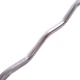 Штанга фиксированная изогнутая Zelart Urethane Barbell TA-2690 20 кг Зелено-черный (58363127) - изображение 5
