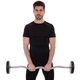 Штанга фиксированная изогнутая Zelart Urethane Barbell TA-2690 20 кг Зелено-черный (58363127) - изображение 9