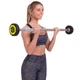 Штанга фиксированная прямая Zelart Urethane Barbell TA-2689 10 кг Зелено-черный (58363124) - изображение 7