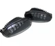 Двухцветные Led ПТФ противотуманные фары Daewoo Lanos Sens. Диодные птф 5 линз 50W. Стекло съемное. МЕТАЛЛ Autoexpect (05825) - изображение 5