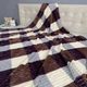 Плед Шарпей Colorful Home Клеточка Серо-фиолетовый полуторный 145х200 (PKL-145200-8) - изображение 1
